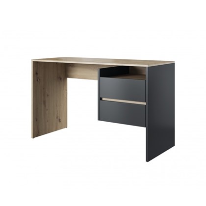 Office Desk - Artisan Oak & Anthracite