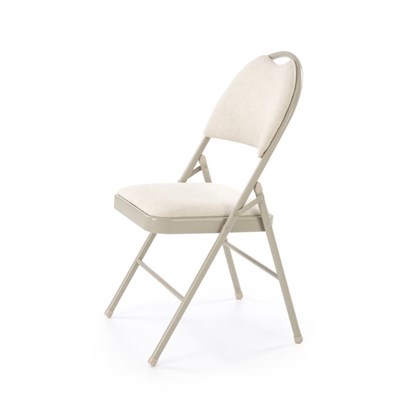 Metal Frame Chair Beige