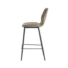 Barstool Microfiber 94cm - Brown