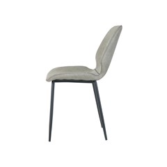 Dining Chair in PU Grey