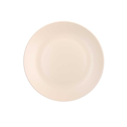 Dessert Plate 20 cm Crema Porcelain Stoneware