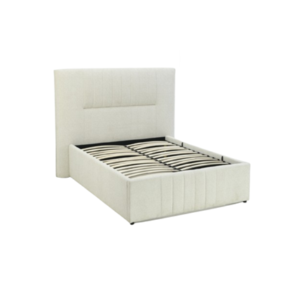 Upholstered Bed 180x200 Cream