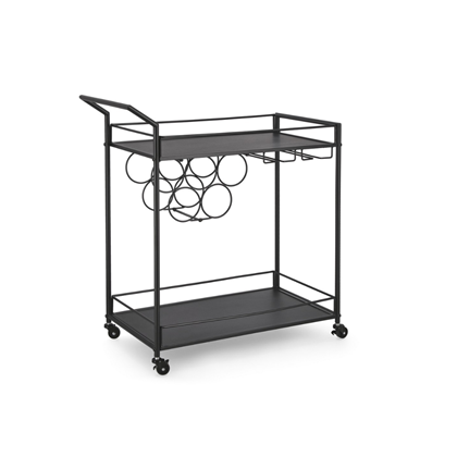 Bottle Trolley - Black