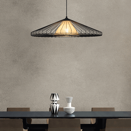 Minimalist Metal Pendant Light – E27 LED Socket