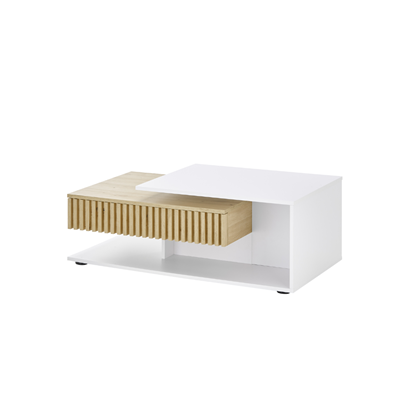 Coffee Table - White & Artisan Oak