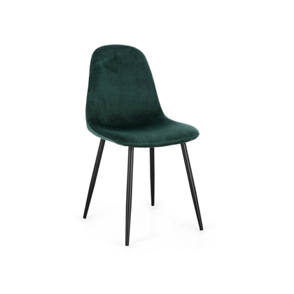 Dark Green Velvet Chair