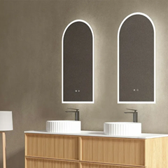 Bathroom Vanity Top Ceramic + 2 Mirror
