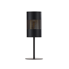 Bedside Lamp – Black & Gold