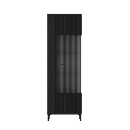 Showcase 1 Door - Black