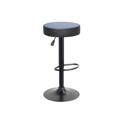 PU Blue & Black Barstool