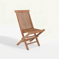 Teak Folding Round Table Set of 5