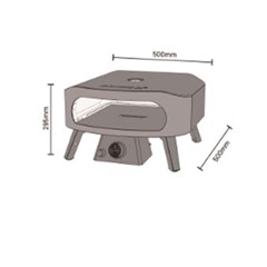 Gas Pizza Oven Classic 13 Inch