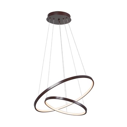 Pendant Lamp Aluminium & Silicone H1200 Black