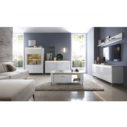 Shelf 140x24 – Alpine White