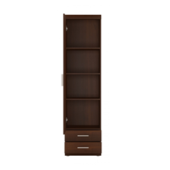 Linen Cabinet Maker 1 Door 2 Shelves - Walnut
