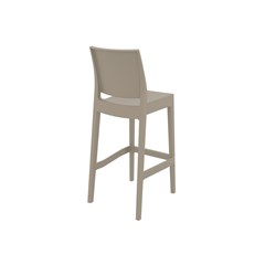 Bar Stool  75 cm Taupe