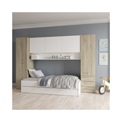 Bed 90x200 – Matt White & Clay