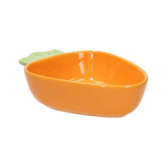 Carot Bowl Cm 18x12h4.5 Pachy Stoneware Arancione