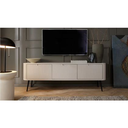 TV Unit 3 Drawers – White