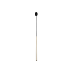 Piano Black Gold Pendant Lamp – Black & Gold
