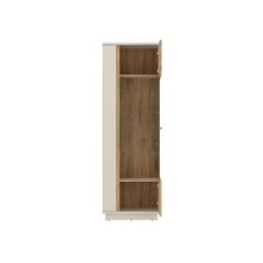 Display Cabinet 1Door – Cashmere & Oak