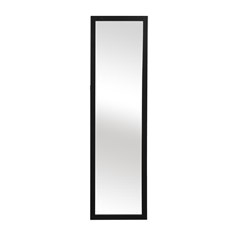 Black Pedestal Mirror 124Cm