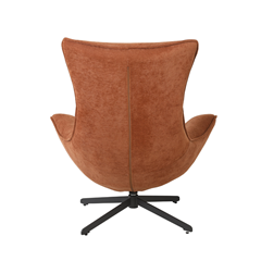 Lounge Chair – Rust Red