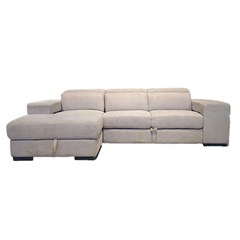 Sofa Bed 2-Seater With Chaise Lounge Left 00293-R03