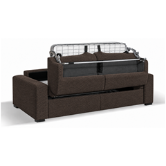 3 Seater Sofa Bed 199x84cm – Taupe-Brown