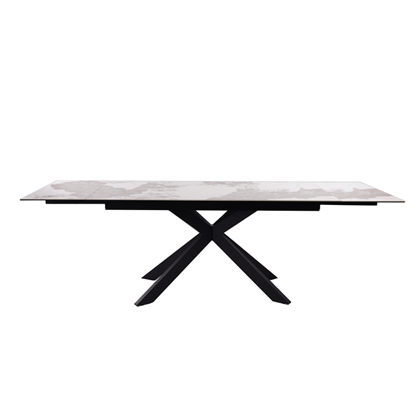 Extendable Chinese Ceramic Table 160-240 x 90 x 76 cm