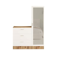 Dressing Table In Pine and White