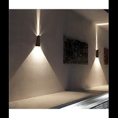 WALL LIGHT IP65 6W 3000K GREY