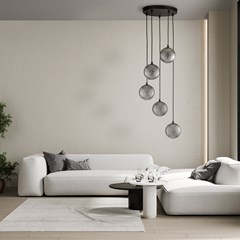 Modern Pendant Lamp 5 Light Sources
