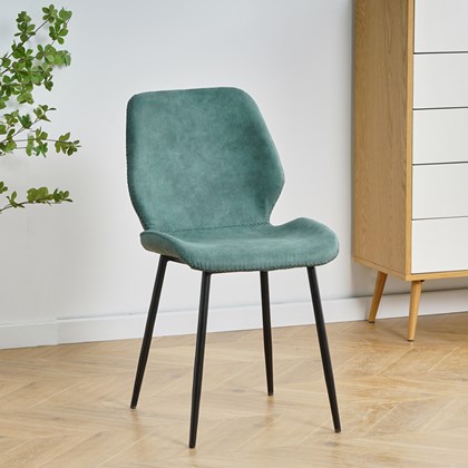 Dining Chair Microfiber Light BLUE