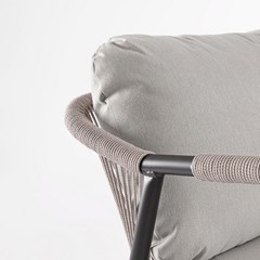 Sofa Set of 4 - Anthracite & Light Grey