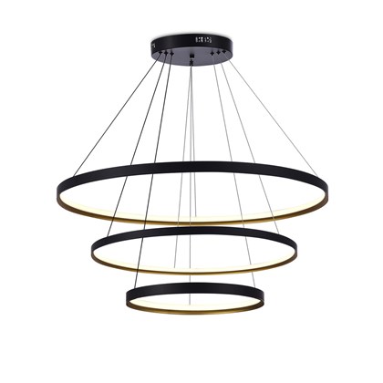 Pendant Lamp Iron H1200MM Black & Gold