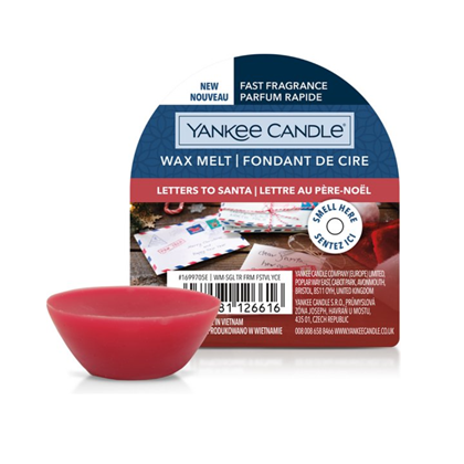 Yankee Candle - New Wax Melt Letters to Santa