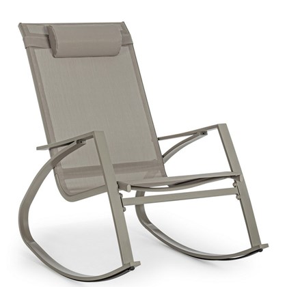 Swinging Armchair Demid - Taupe