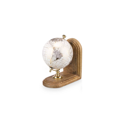 Book Holder White-Gold
