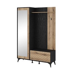 Hallway Cabinet - Oak Black