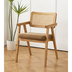 Dining Armchair - Brown