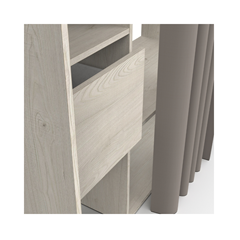 Extendable Storage Organizer – Topanga Oak
