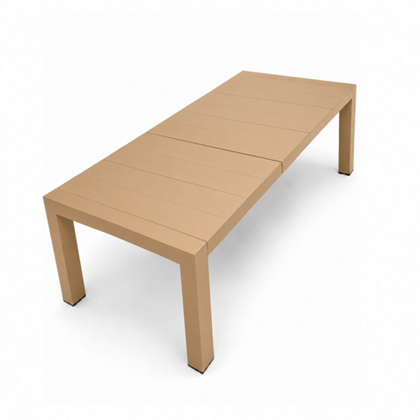 Modular Extendable Table 140/220x100x75 cm - Taupe