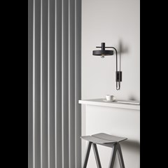 Wall Lamp E27 Black Matt Gold