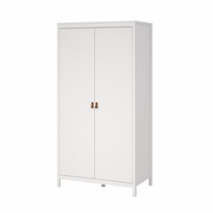 Wardrobe Madrid 2 Doors - White