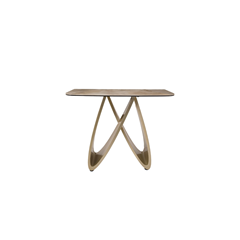 Console Table 100x40x77– Gloss Grand Jade & Golden Champagne