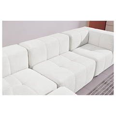 White Modular Sofa