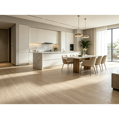 SPC Floor 18.3 x 1220x 0.5 cm- Light Oak