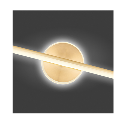 Gold Wall Light – Modern Brass Finish with LED Module