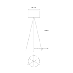 Elegance Floor Lamp Black